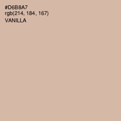 #D6B8A7 - Vanilla Color Image