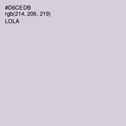 #D6CEDB - Lola Color Image