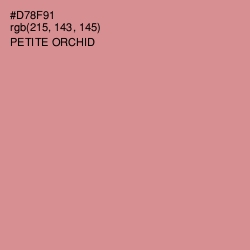 #D78F91 - Petite Orchid Color Image