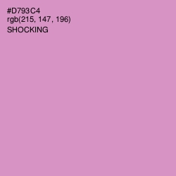 #D793C4 - Shocking Color Image