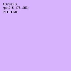 #D7B2FD - Perfume Color Image