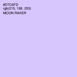 #D7C6FD - Moon Raker Color Image
