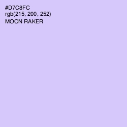 #D7C8FC - Moon Raker Color Image