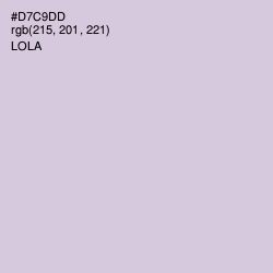 #D7C9DD - Lola Color Image