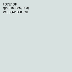 #D7E1DF - Willow Brook Color Image