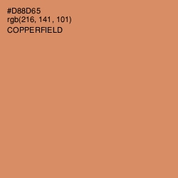 #D88D65 - Copperfield Color Image
