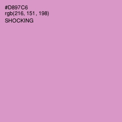 #D897C6 - Shocking Color Image