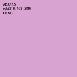 #D8A3D1 - Lilac Color Image