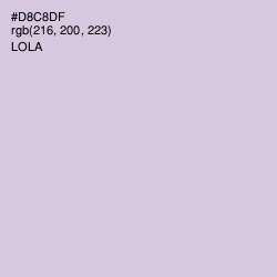 #D8C8DF - Lola Color Image