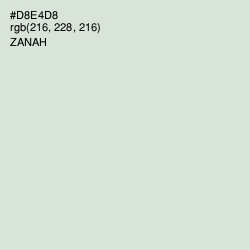 #D8E4D8 - Zanah Color Image