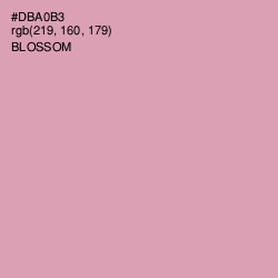 #DBA0B3 - Blossom Color Image