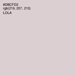 #DBCFD2 - Lola Color Image