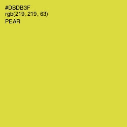 #DBDB3F - Pear Color Image