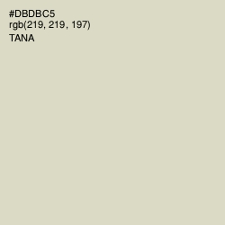 #DBDBC5 - Tana Color Image