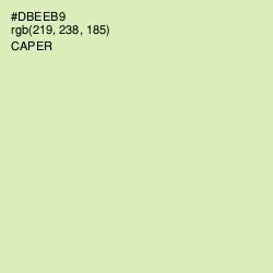 #DBEEB9 - Caper Color Image