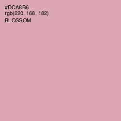 #DCA8B6 - Blossom Color Image