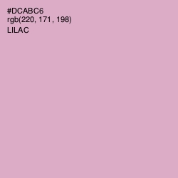 #DCABC6 - Lilac Color Image