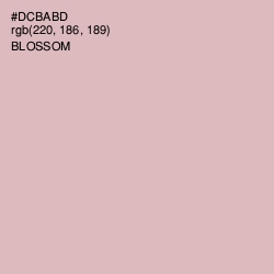 #DCBABD - Blossom Color Image