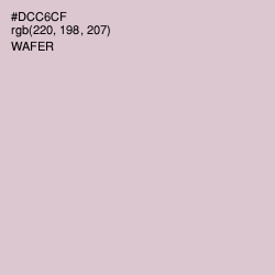 #DCC6CF - Wafer Color Image