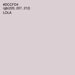 #DCCFD4 - Lola Color Image
