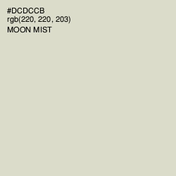 #DCDCCB - Moon Mist Color Image