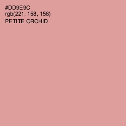 #DD9E9C - Petite Orchid Color Image