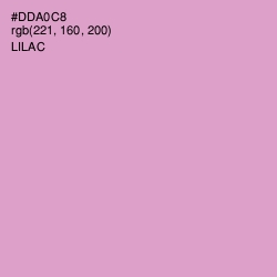 #DDA0C8 - Lilac Color Image