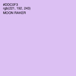 #DDC0F3 - Moon Raker Color Image