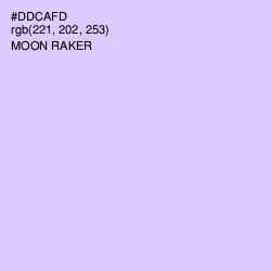 #DDCAFD - Moon Raker Color Image