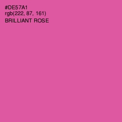 #DE57A1 - Brilliant Rose Color Image