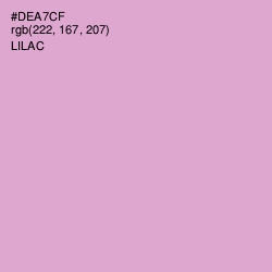 #DEA7CF - Lilac Color Image