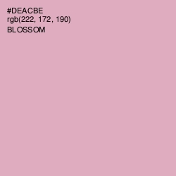 #DEACBE - Blossom Color Image