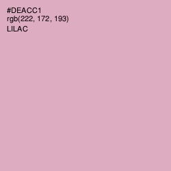 #DEACC1 - Lilac Color Image