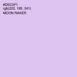 #DEC3F1 - Moon Raker Color Image