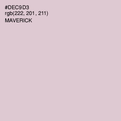 #DEC9D3 - Maverick Color Image