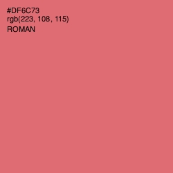 #DF6C73 - Roman Color Image