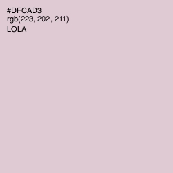 #DFCAD3 - Lola Color Image
