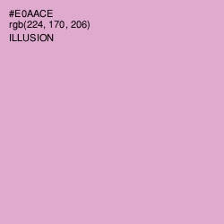 #E0AACE - Illusion Color Image