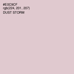 #E0C9CF - Dust Storm Color Image