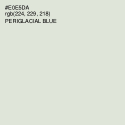 #E0E5DA - Periglacial Blue Color Image