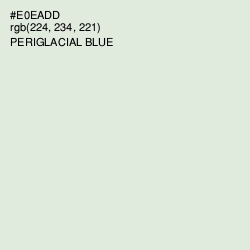 #E0EADD - Periglacial Blue Color Image