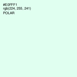 #E0FFF1 - Polar Color Image