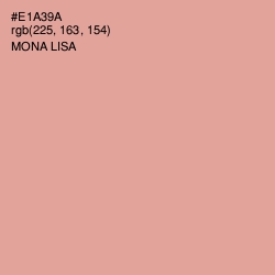 #E1A39A - Mona Lisa Color Image