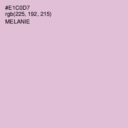 #E1C0D7 - Melanie Color Image