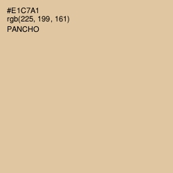 #E1C7A1 - Pancho Color Image