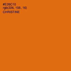 #E26C10 - Christine Color Image