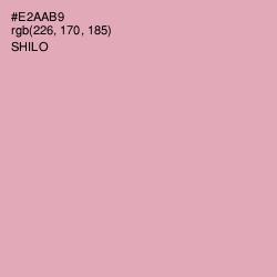 #E2AAB9 - Shilo Color Image