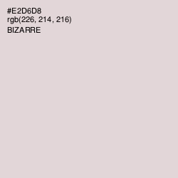 #E2D6D8 - Bizarre Color Image