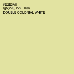 #E2E3A0 - Double Colonial White Color Image