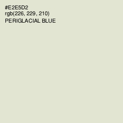 #E2E5D2 - Periglacial Blue Color Image